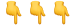 3 Finger Icon